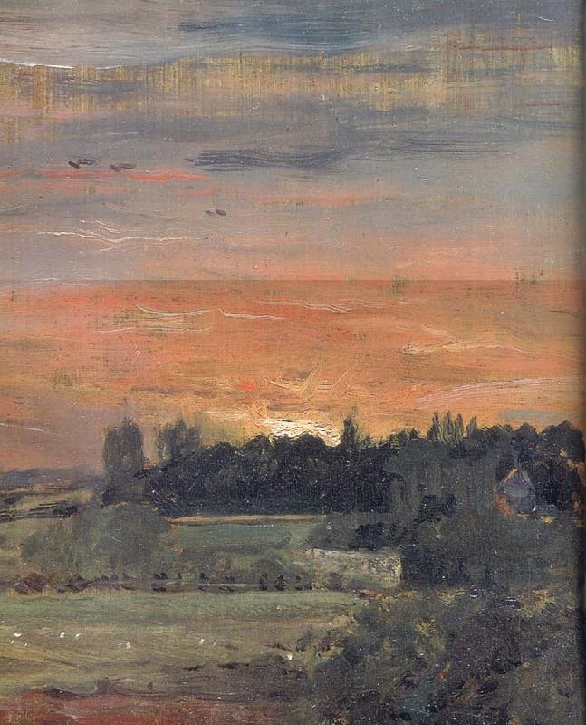John Constable View towards the rectory France oil painting art